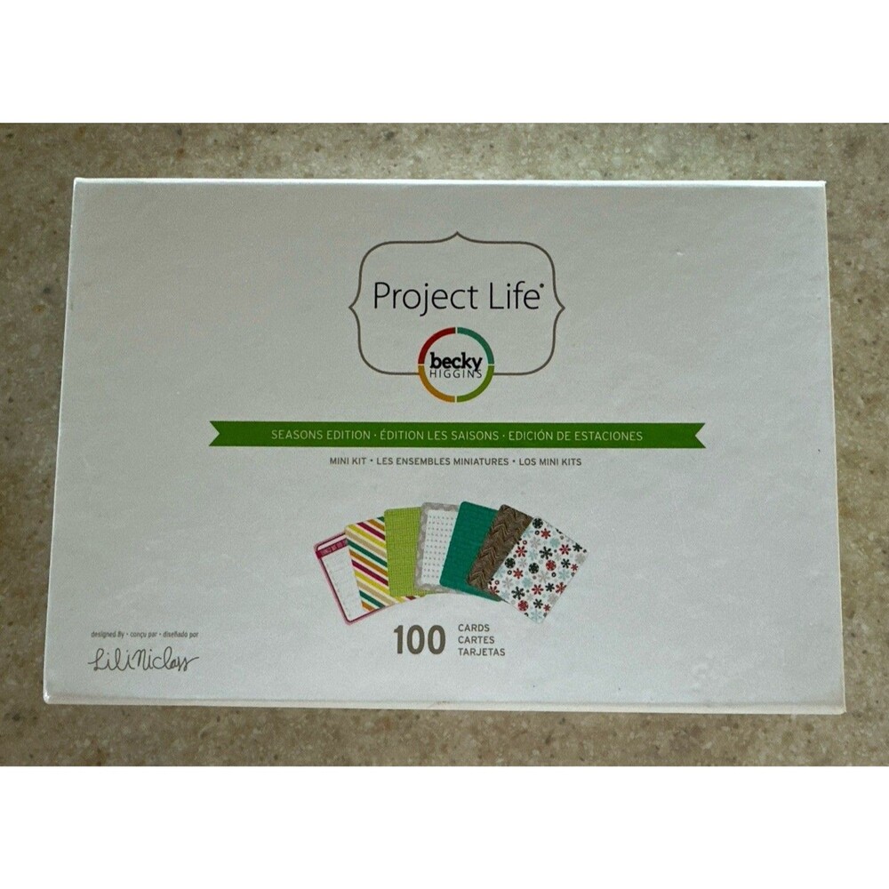 PROJECT LIFE - Becky Higgins [SEASONS EDITION]  Mini Edition- Not Used